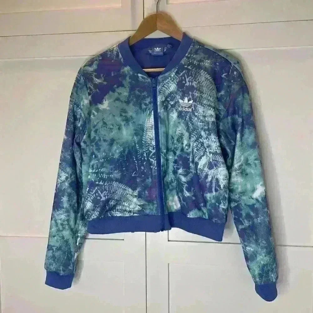 Adidas Originals Women’s Ocean Elements Track Jacket Size Medium